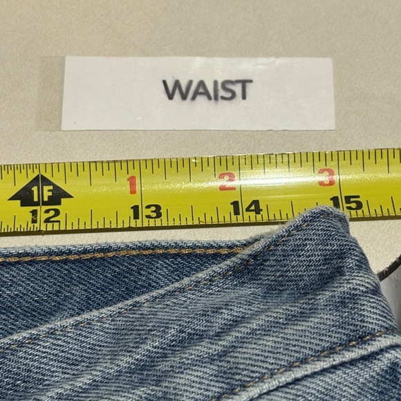 Everlane Womens 90s Curvy Cheeky Jean High Rise Crop 29 Straight Legs Button Fly - Picture 10 of 11